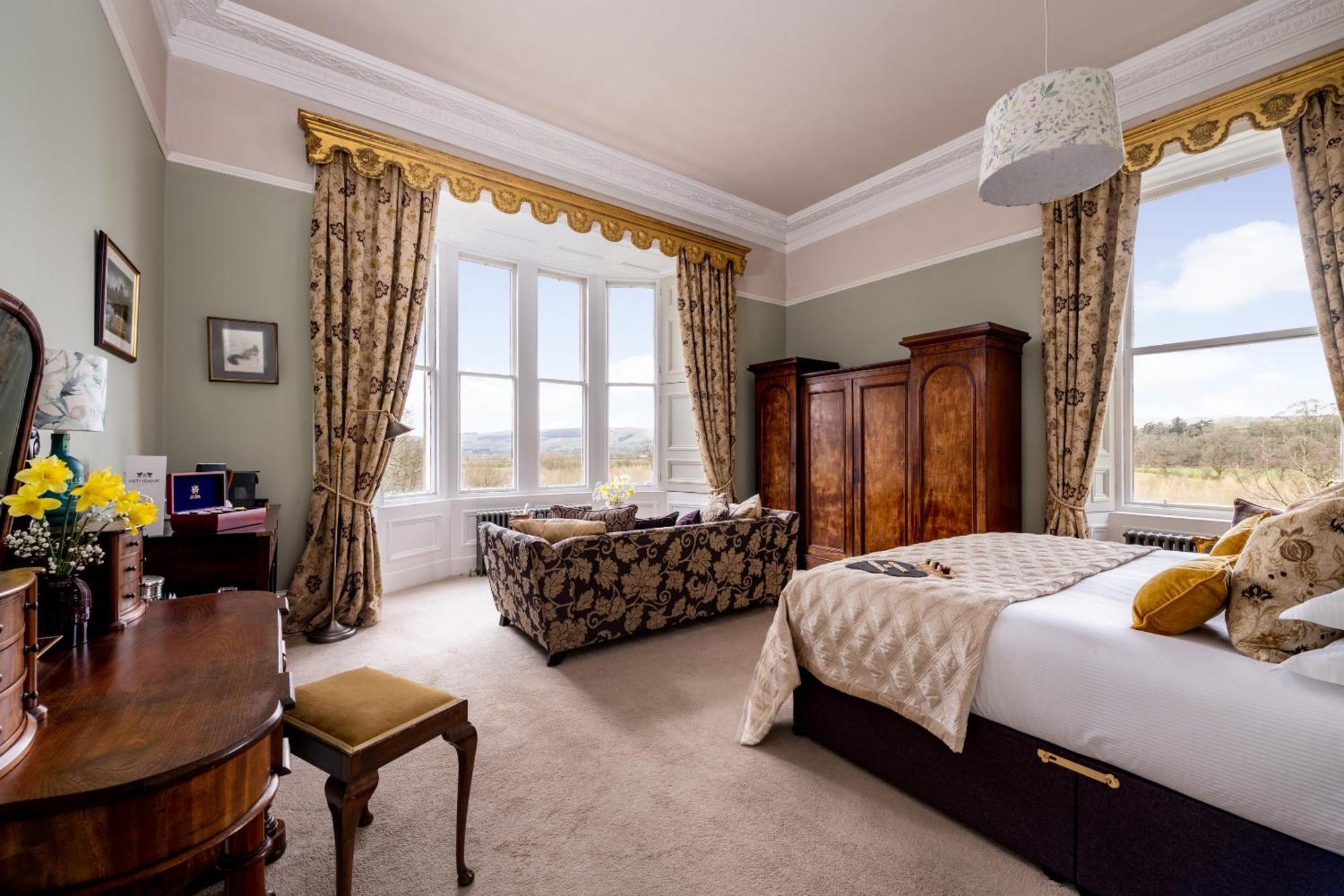 Nithbank Country Estate 5 Star GOLD Bed and Breakfast Thornhill  Exterior foto